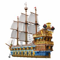 Reobrix 66011 "The Sun" Piratenschiff 3162 Teile
