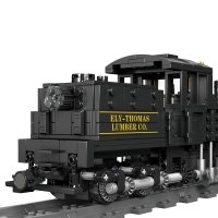 Mould King 12032 "Shay-Type Steam Locomotive" Modellzug 880 Teile