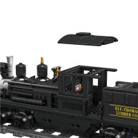 Mould King 12032 "Shay-Type Steam Locomotive" Modellzug 880 Teile