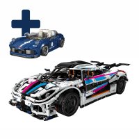 Mould King 13120S "Keonigesgg White" Supercar...