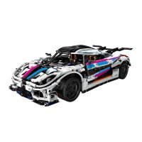 Mould King 13120S "Keonigesgg White" Supercar 3063 Teile