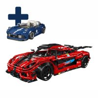 Mould King 13121S "Keonigesgg Red" Supercar...