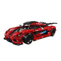 Mould King 13121S "Keonigesgg Red" Supercar 3063 Teile