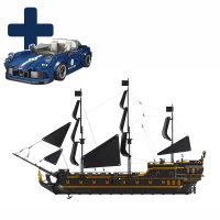 Mould King 13186 "Black Pearl II""...