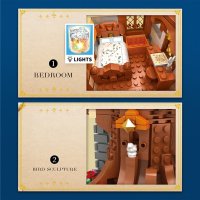 Reobrix 66008 "European Century Tree House" Baumhaus 2566 Teile inkl. Beleuchtung + Geschenk