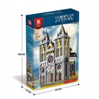 Reobrix 66027 "Medieval Church" Kirche 3468 Teile