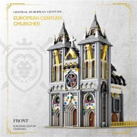 Reobrix 66027 "Medieval Church" Kirche 3468 Teile