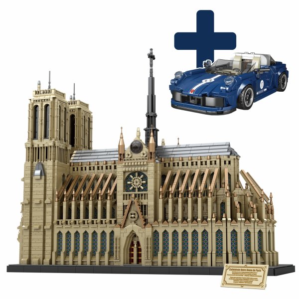 Reobrix 66016 "Cathedral of Notre Dame" Kirche Paris 8868 Teile