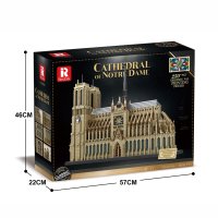 Reobrix 66016 "Cathedral of Notre Dame" Kirche Paris 8868 Teile