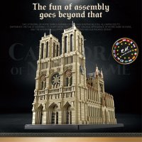 Reobrix 66016 "Cathedral of Notre Dame" Kirche Paris 8868 Teile