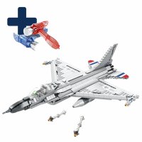 Reobrix 33027 "F16" Kampfjet 1427 Teile