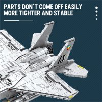 Reobrix 33034 "F-15E Strike Eagle" Kampfjet 2216 Teile