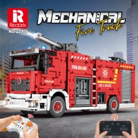 Reobrix 22008 "Fire Truck" Feuerwehrauto mit Wasserpistole 2888 Teile