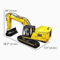 Mould King 13112 "Mechanical Digger" Raupenbagger 1830 Teile