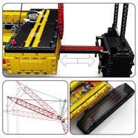 Mould King 17015 "LR 13000" Kran 4567 Teile